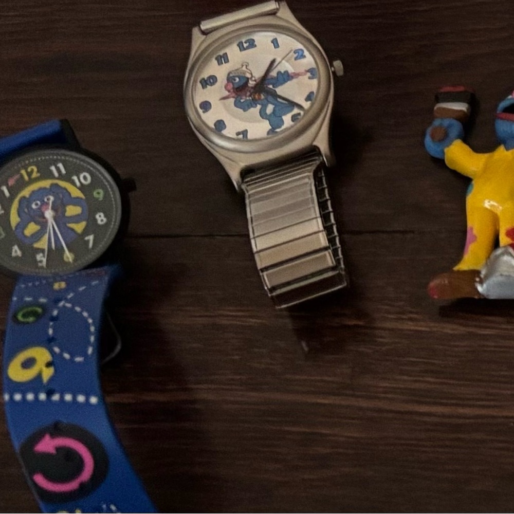Kids Cartoon Character Watches Set